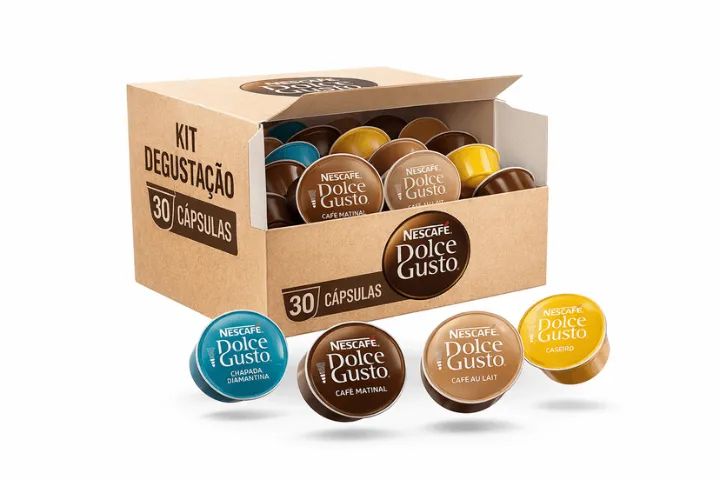kit dolce gusto com 30 cápsulas variadas cafés - Foto 2