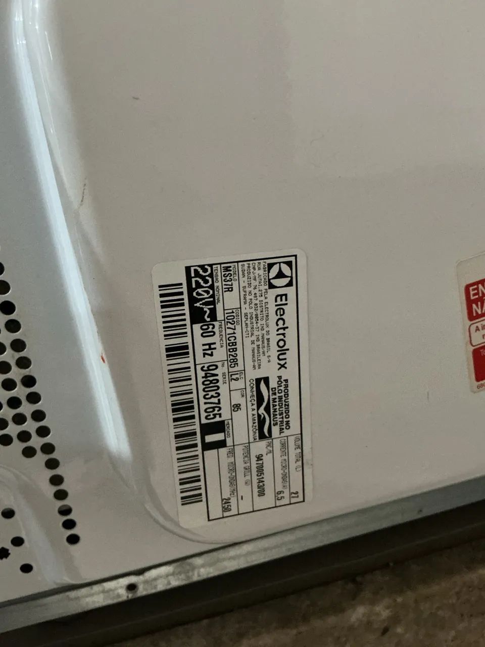 Micro-ondas Electrolux 27L 