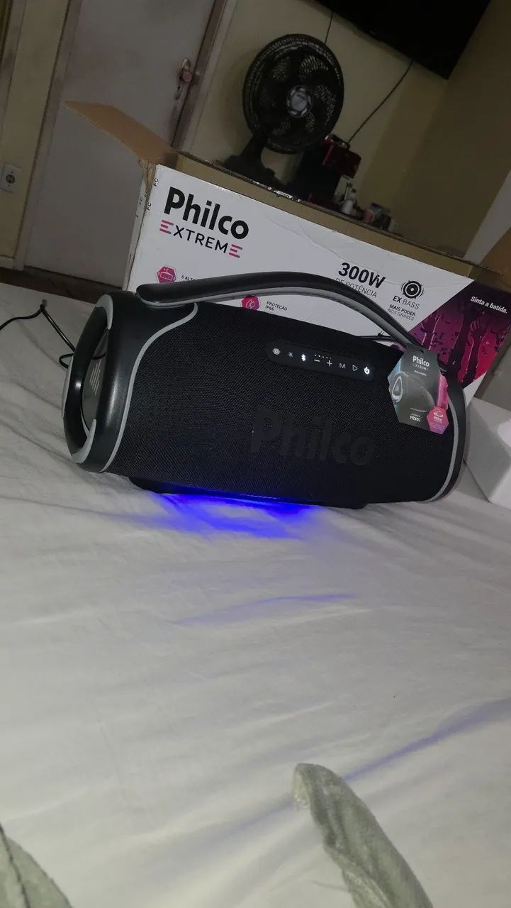 Caixa Philco XTREM 300W de potência. - Aparelhos de Som