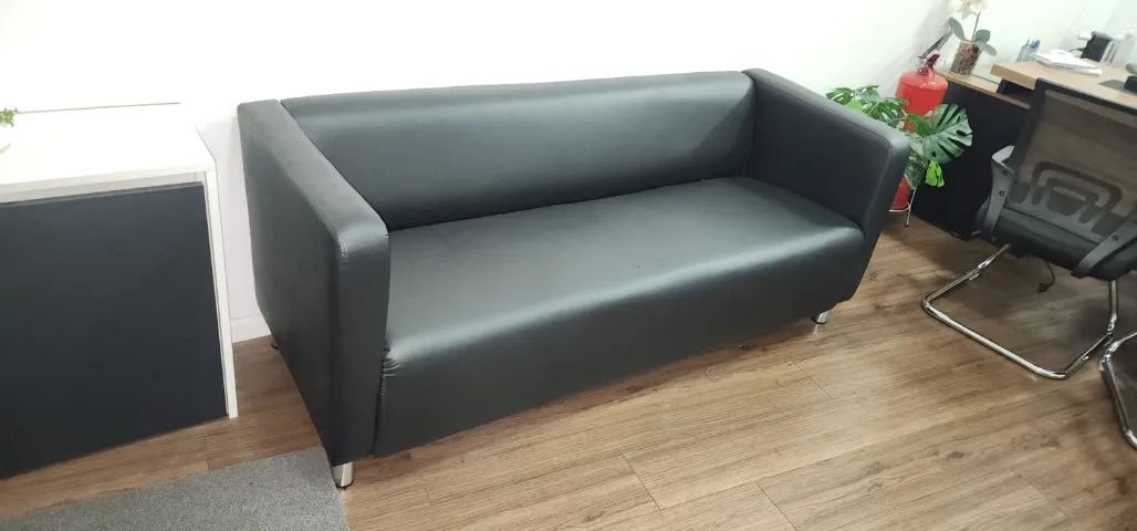 Kit Sofá e Poltrona de Escritório - Foto 5