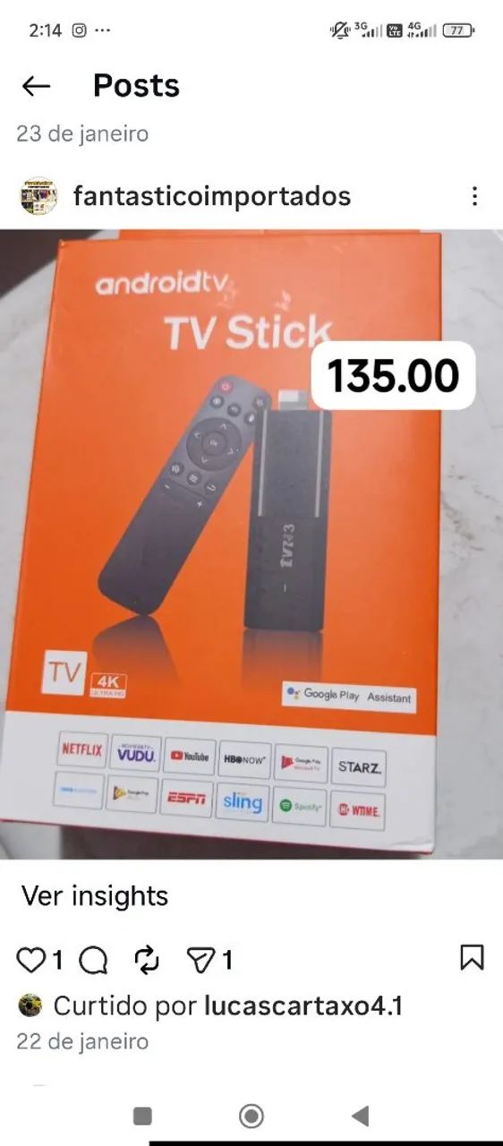 Tv sticku