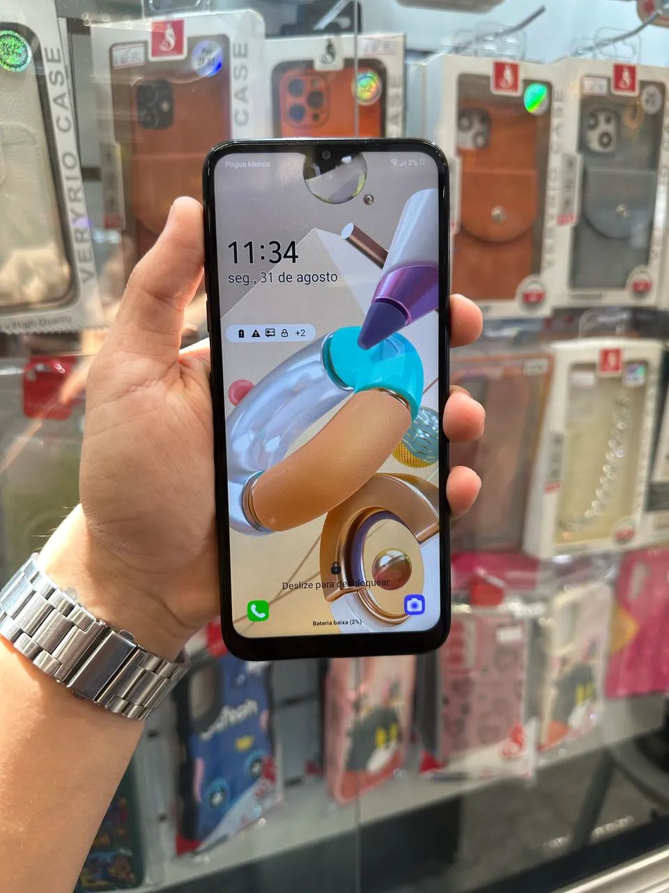 Celular LG K41s Semi Novo - Foto 2