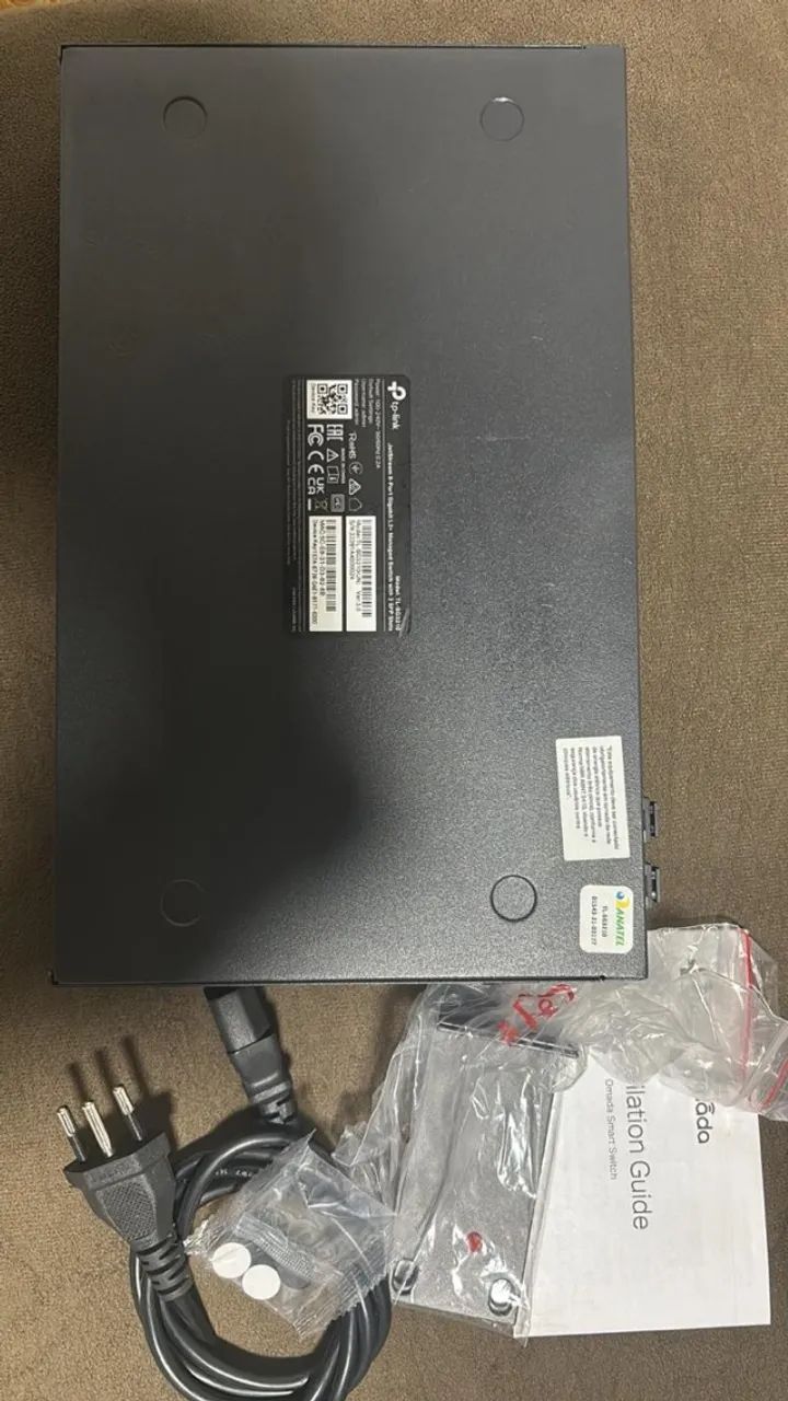 Switch Gigabit Switch L2+ TP-Link JetStream TL-SG3210 - Completo - Foto 3