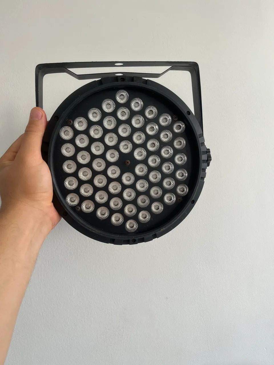 4 refletor slim 60 LEDS de 3w RGB TRILED