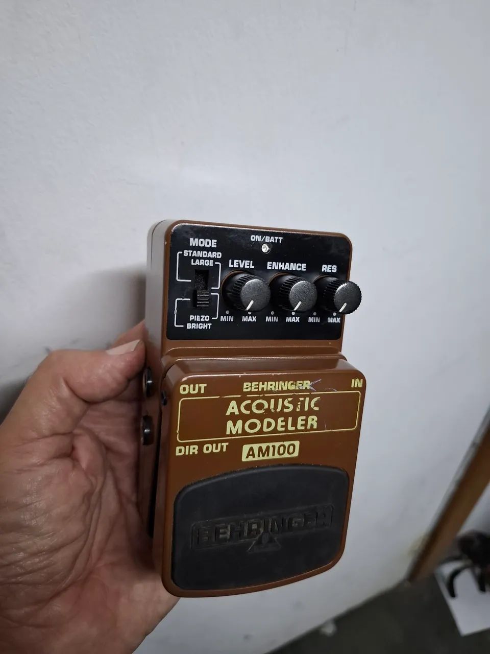 Pedal Acoustic Simulator Beringher  - Foto 2
