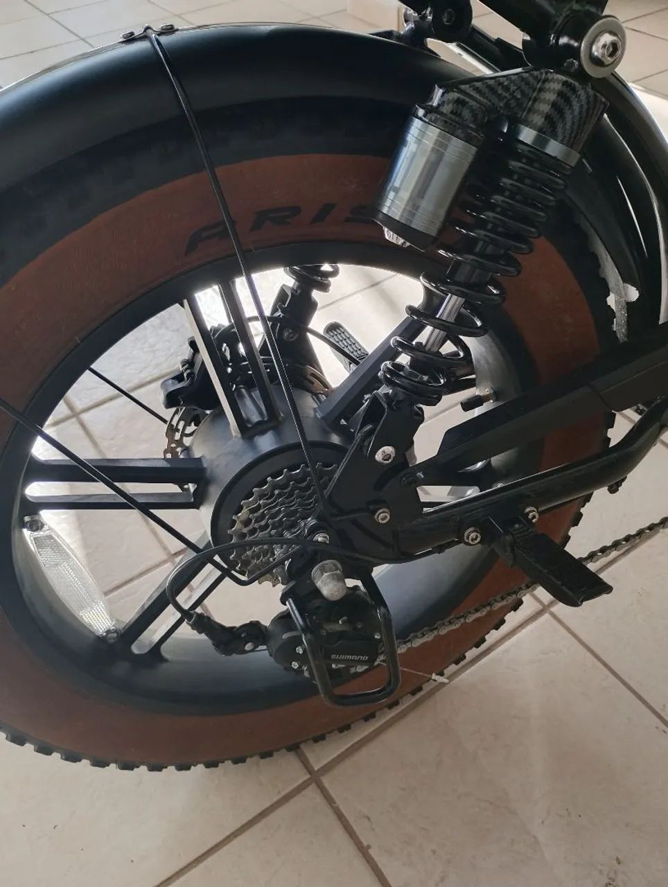 Bicicleta elétrica v8 pro - Foto 4