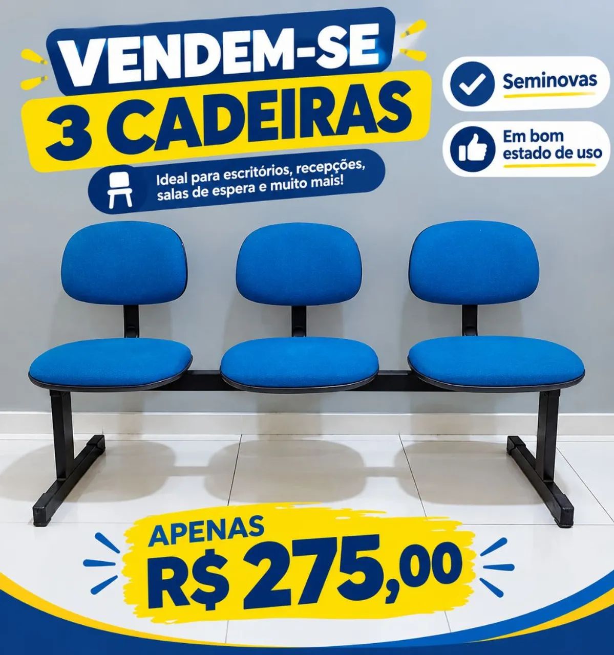 Cadeira de recepção 