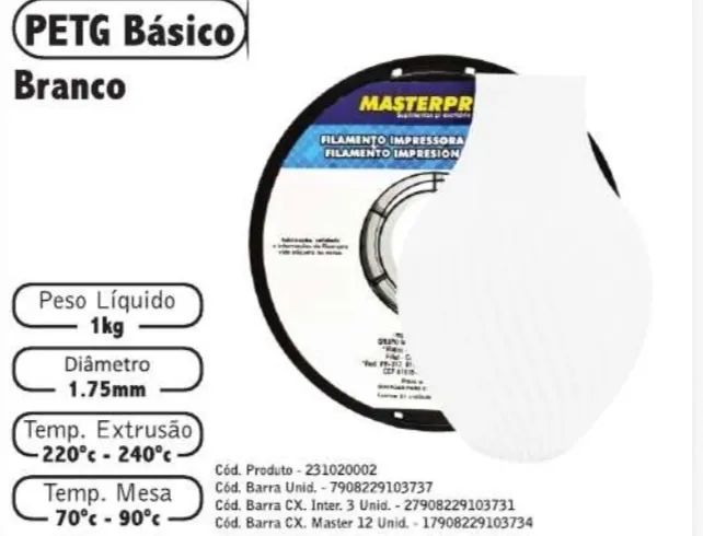 Filamento para impressora 3D Petg - Foto 2