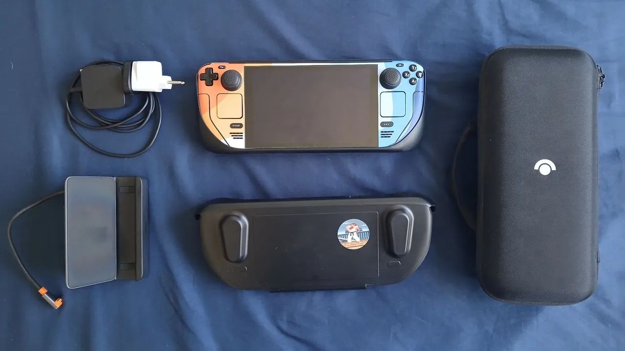 Steam Deck LCD - 256GB - 100% de saúde da bateria - Consoles de
