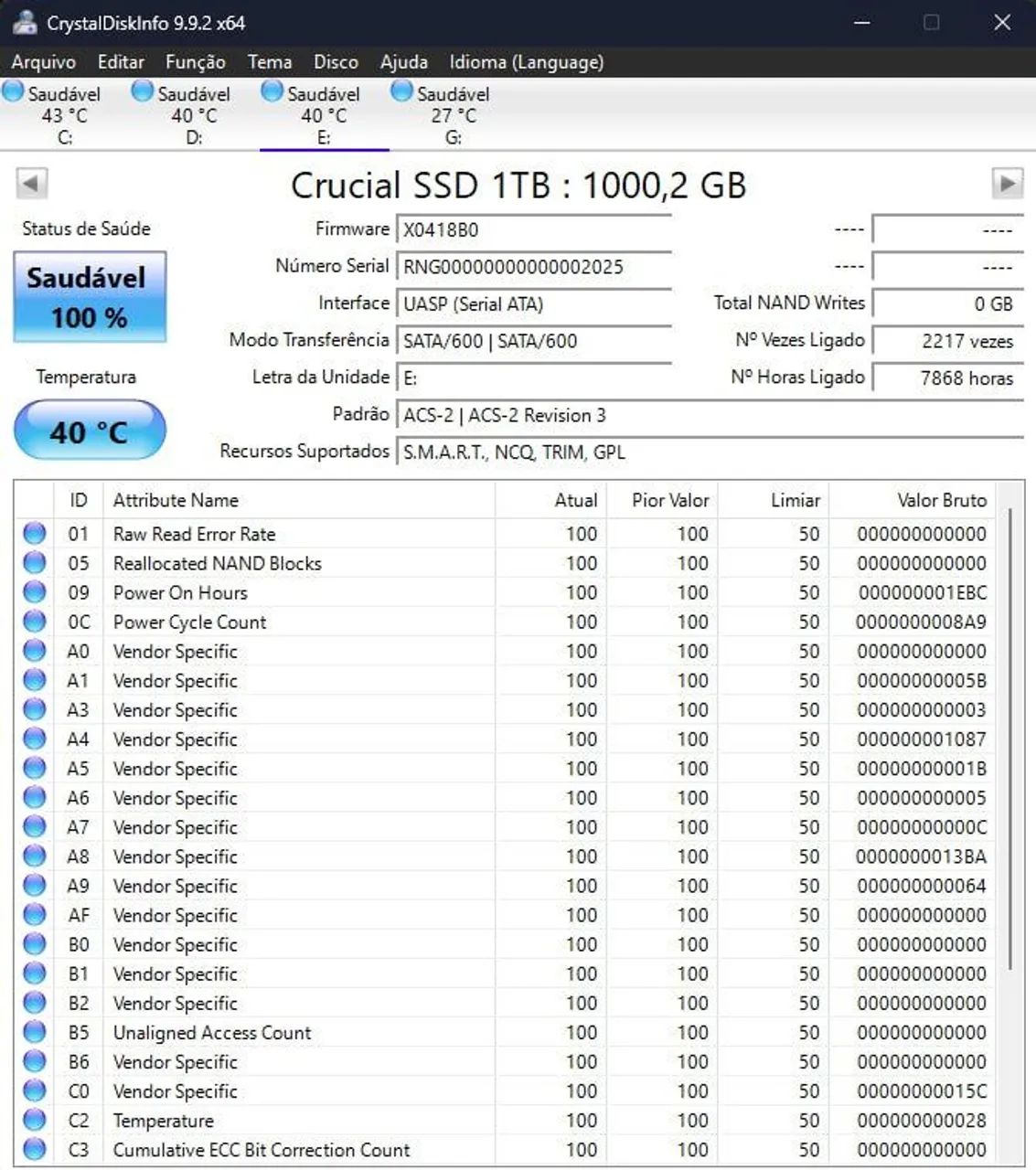 SSD Crucial BX500 1TB  - Foto 3