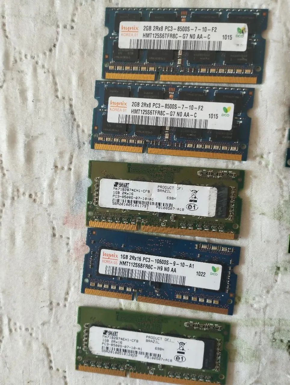 Memória RAM ddr3 notebook 