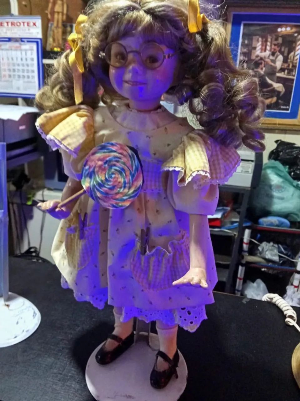 Boneca Porcelana Antiga 