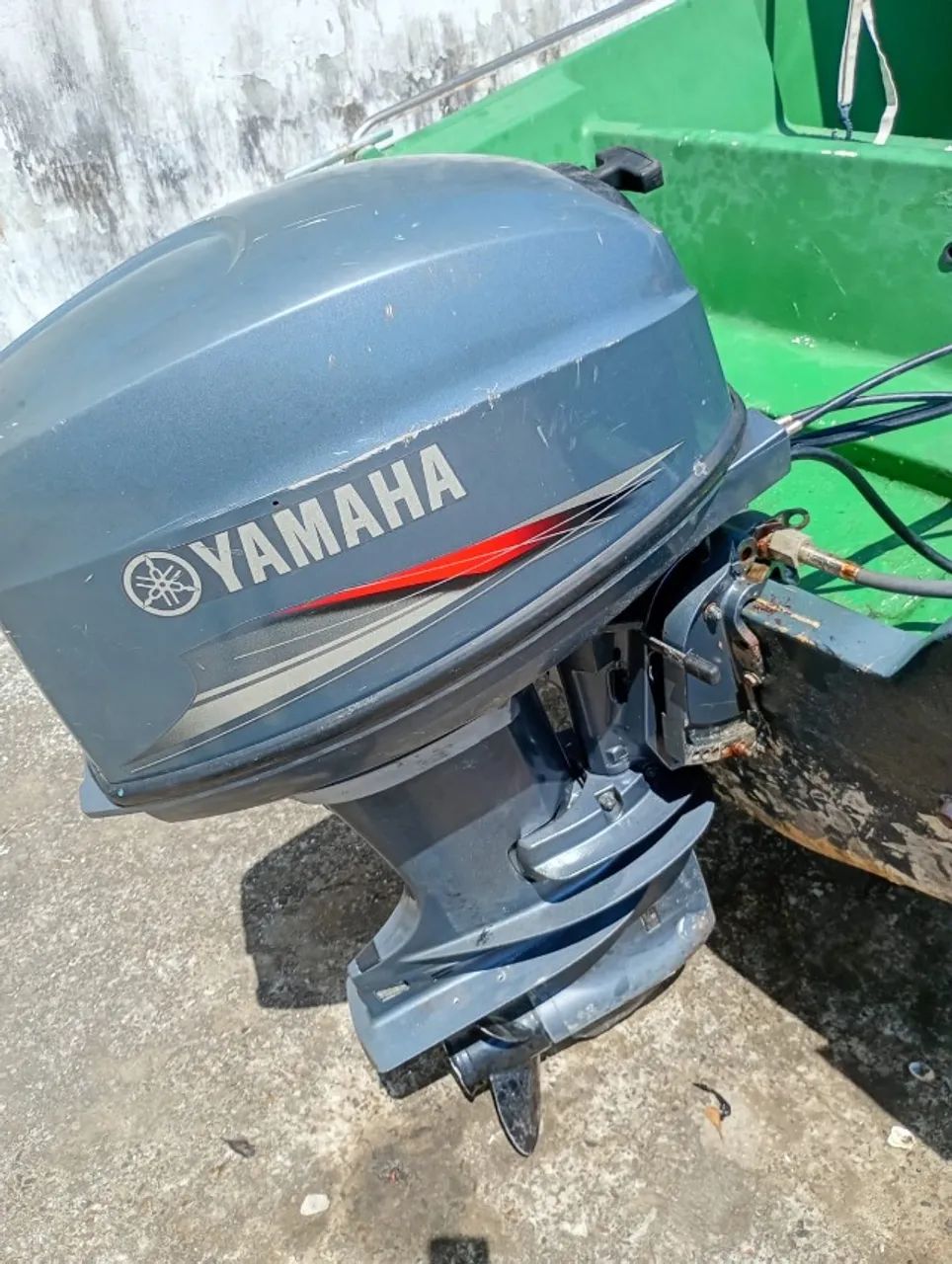 Lancha completa com motor yamaha - Foto 2