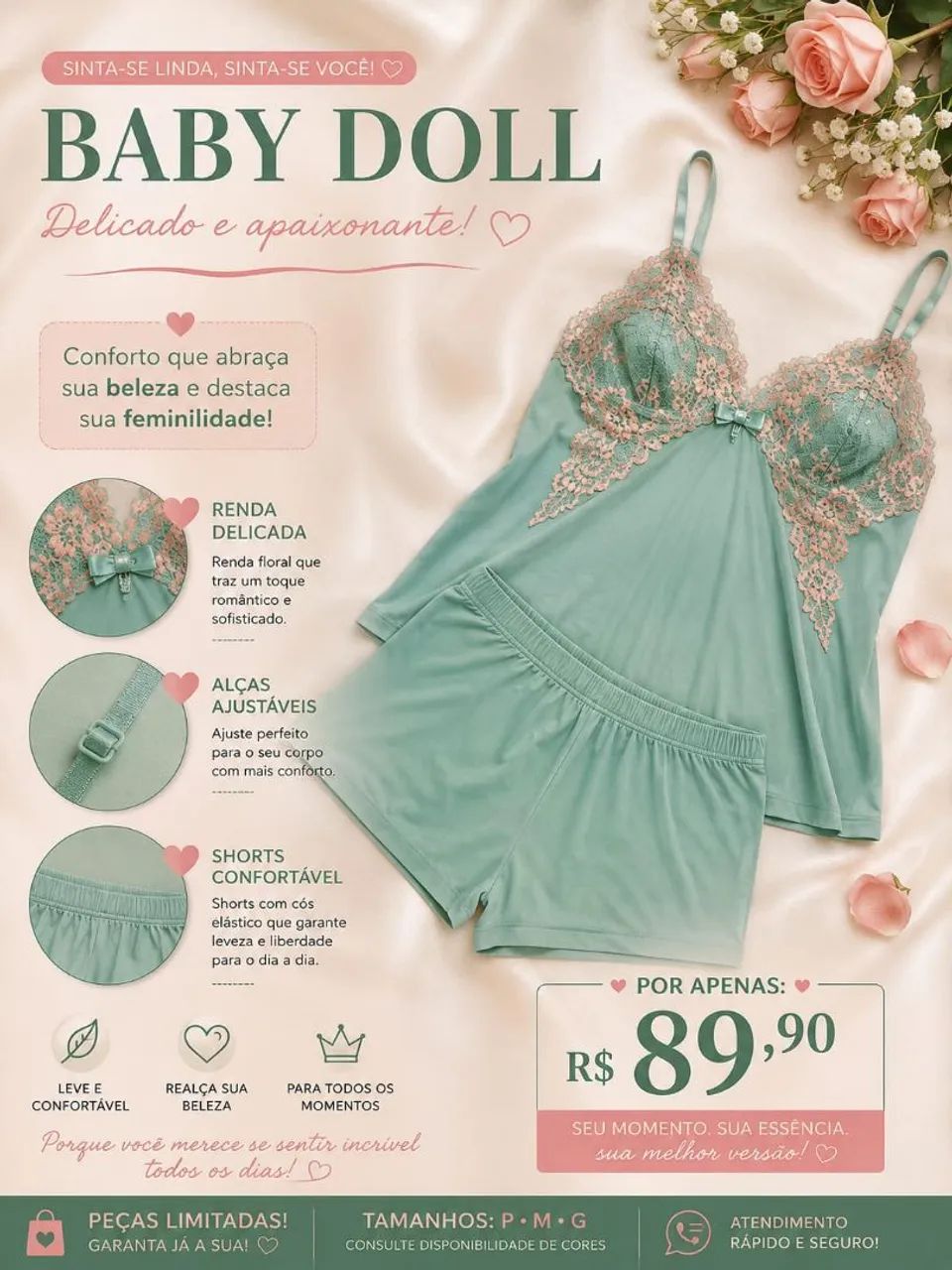 Camisolas e Babydoolls - Foto 5
