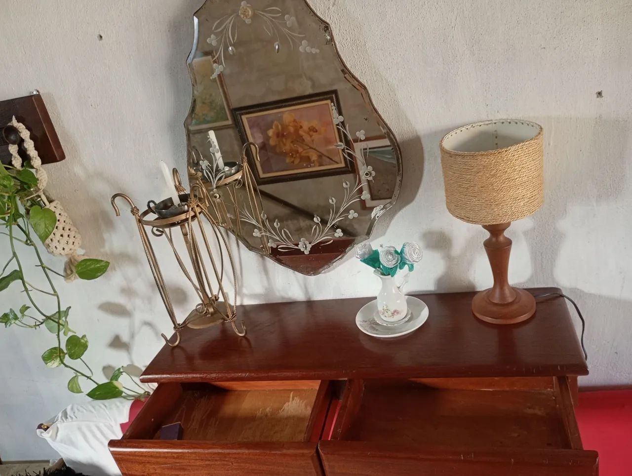 Console/prateleira em madeira maciça  - Foto 3