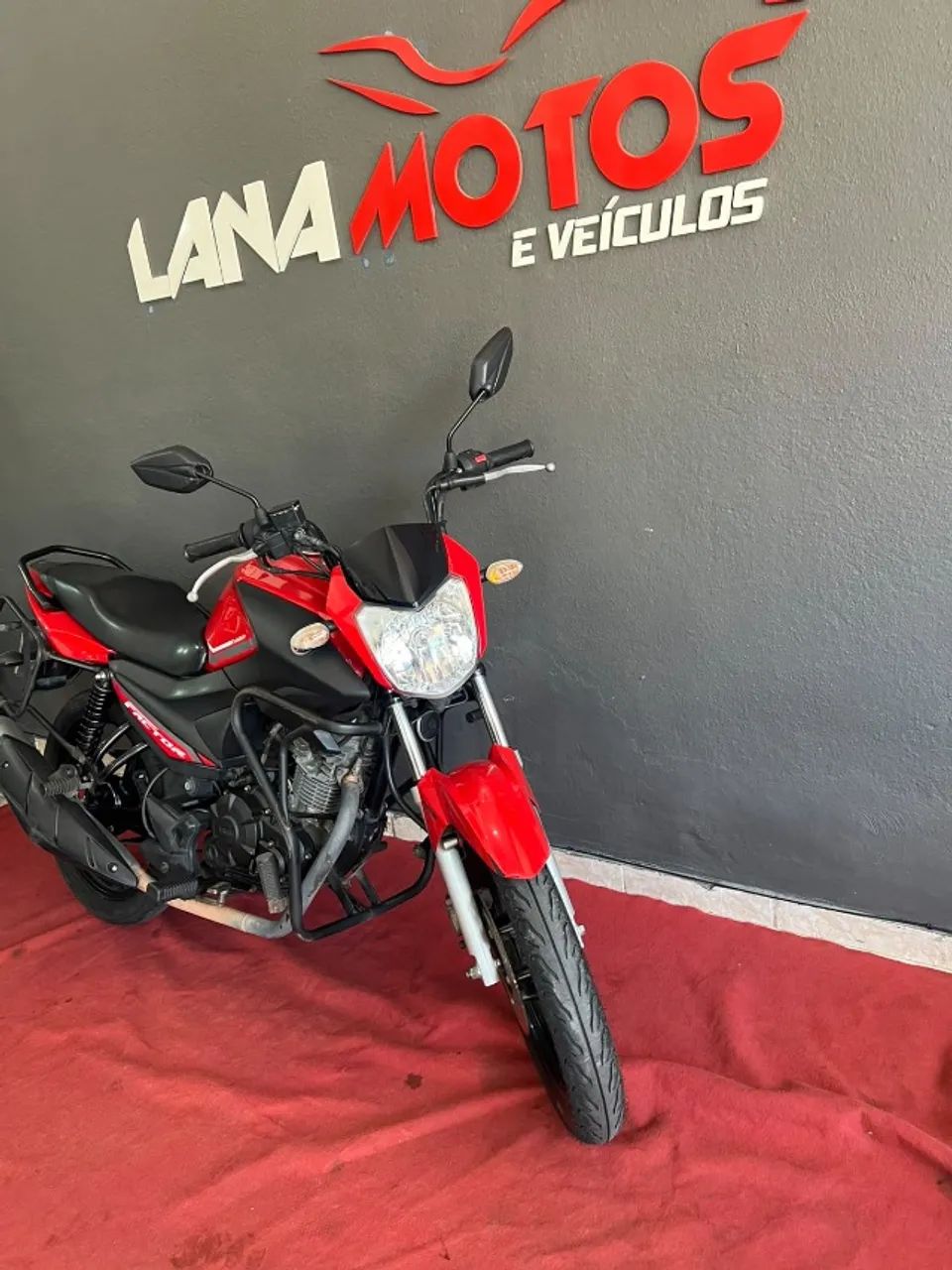 YBR 150 FACTOR  ed vermelha  23/24 - Foto 4