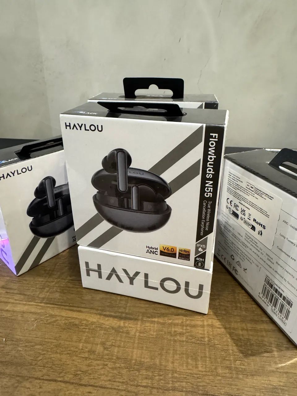Fone HAYLOU Flowbuds N55 ANC - Foto 4