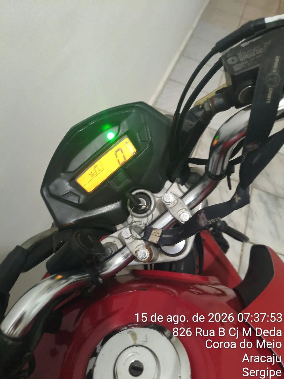 Moto em bom estado 