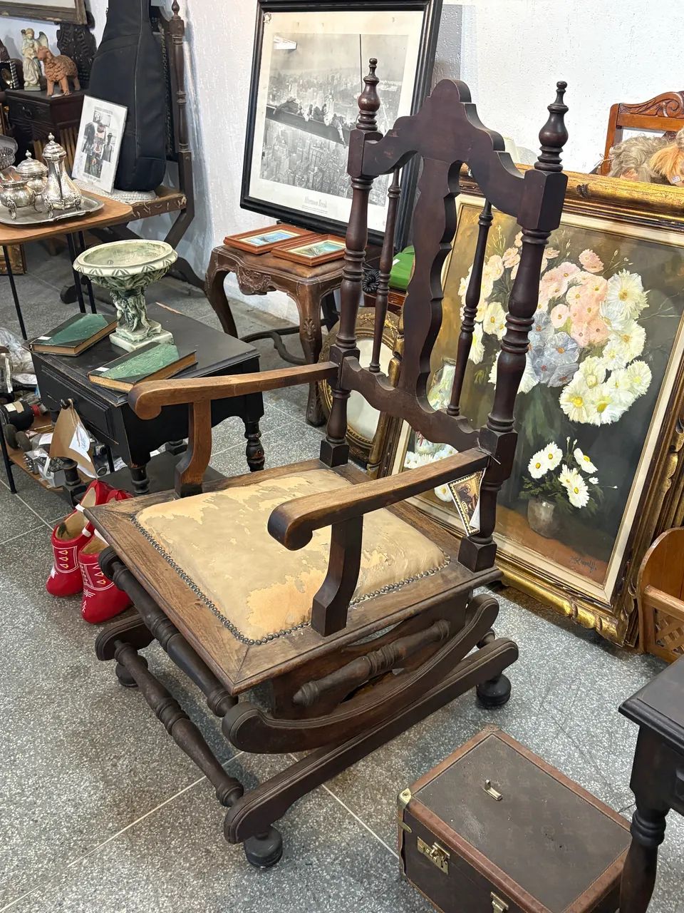Cadeira antiga  - Foto 3