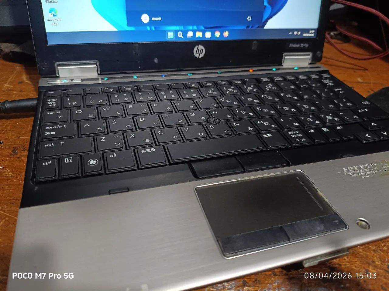 Urgente elitebook Hp p2570 i7 bem conservado  - Foto 4
