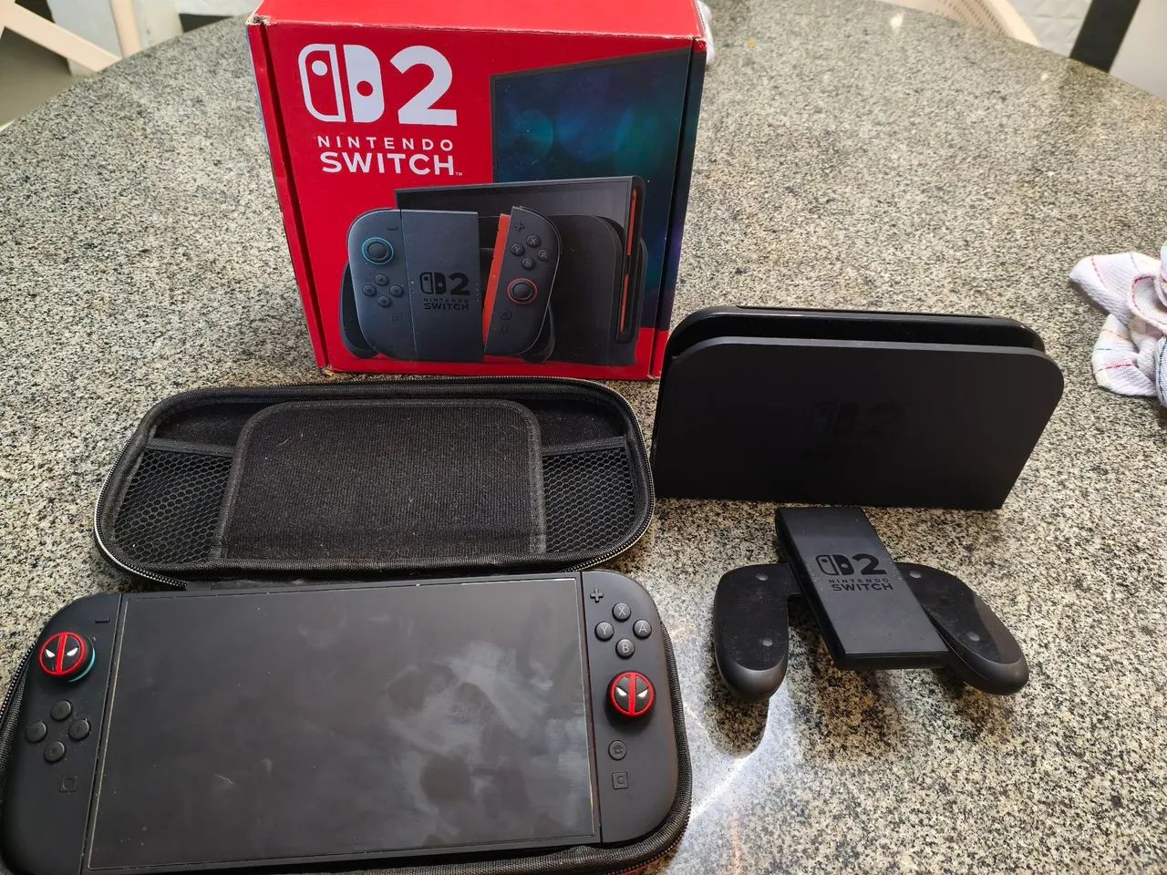 Nintendo switch 2 + acessórios 