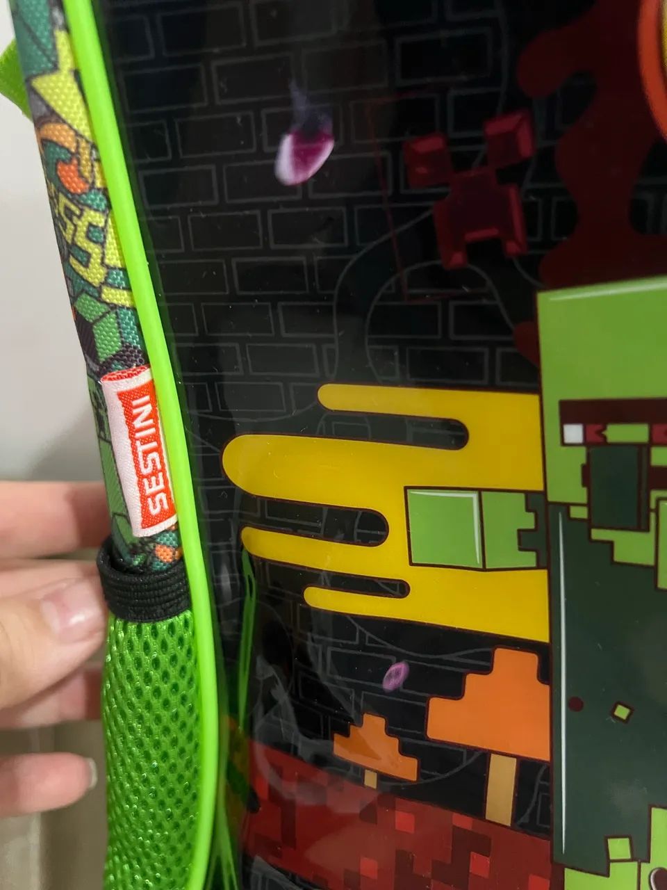 Mochila SESTINI Minecraft nova - Foto 2