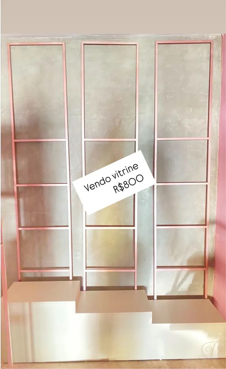 Vitrine para loja 
