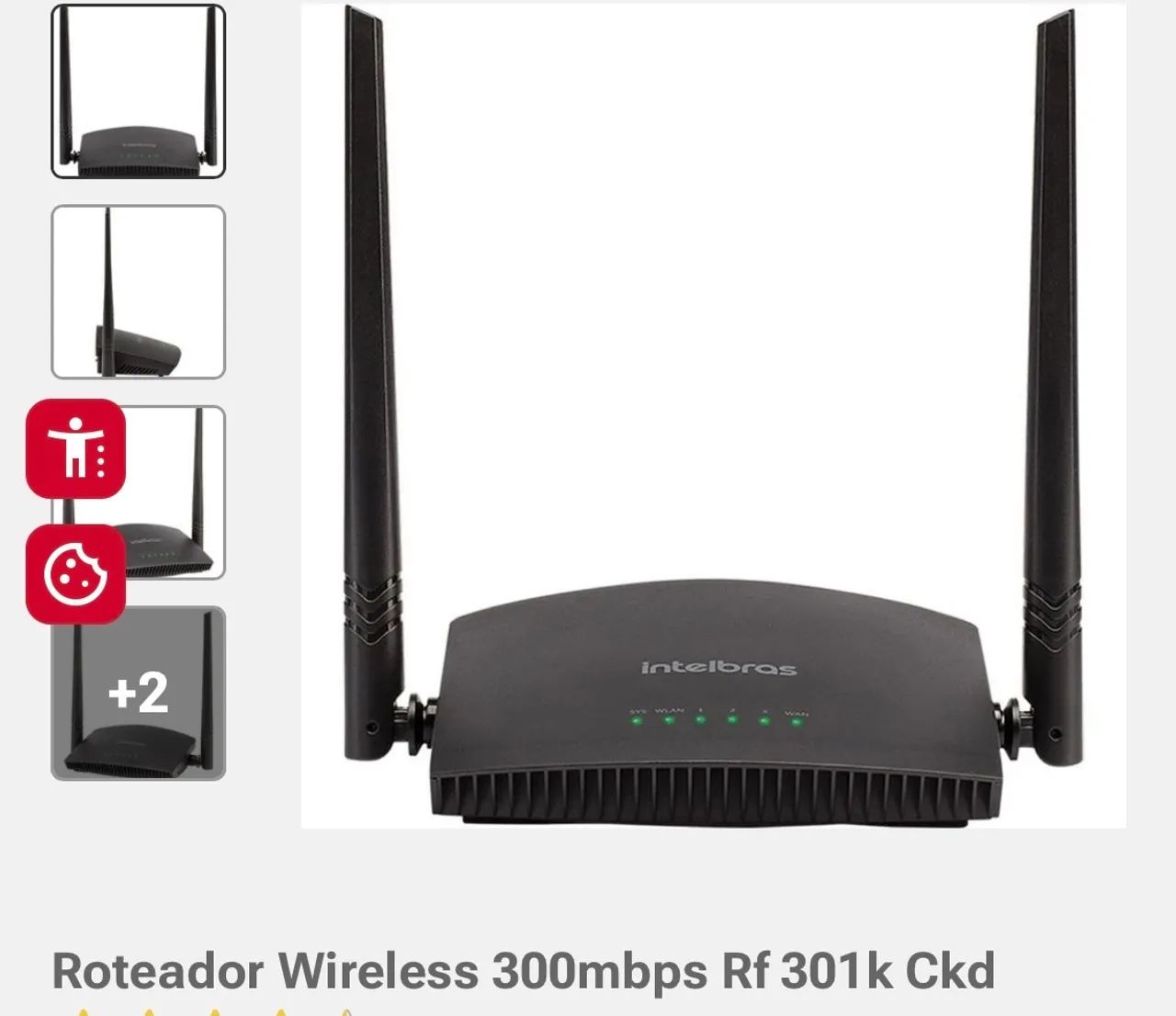 Roteador wireless Intelbras  - Foto 3