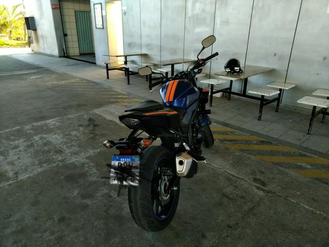 Honda CB500F 2018 ABS Azul CB 500F CB500 F VDO/TROCO - Foto 4