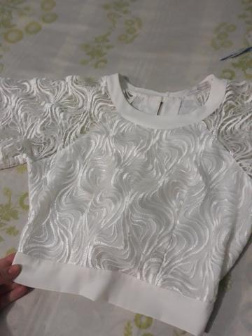 Vendo conjunto saia+blusa - Foto 2