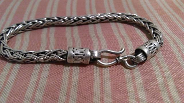 Pulseira Prata Bali