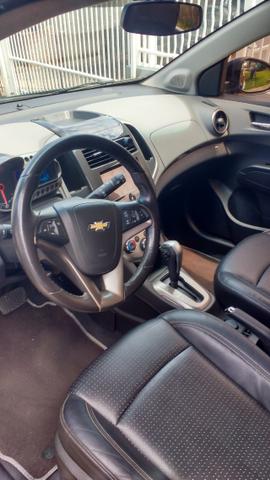 Sonic LTZ- 1.6 16V Flex- 2014- Automático. Completo - Foto 6