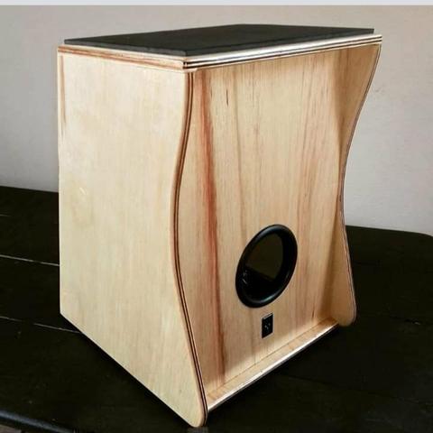 Cajon Jack n' rai Instrumento musical. FABRICAÇÃO ARTESANAL MANAUS -AM!!!!!! - Foto 2