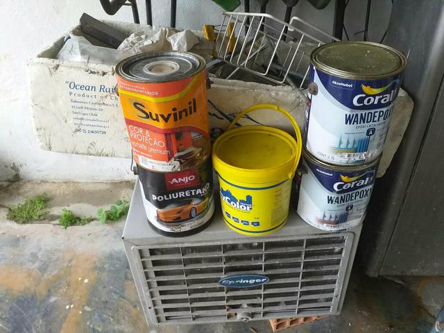 Vendo essas duas latas de epóxi - Foto 2