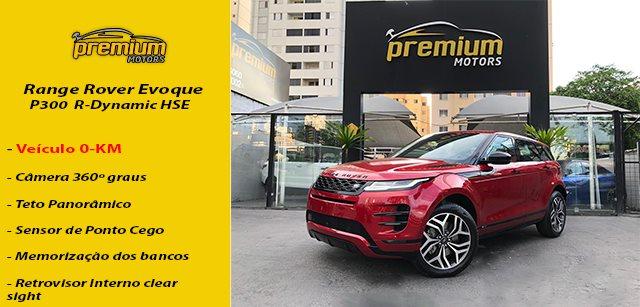 LAND ROVER RANGE ROVER EVOQUE 2019/2020 2.0 P300 GASOLINA R-DYNAMIC HSE AWD AUTOMÁTICO