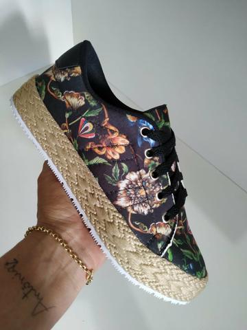 Tênis estampado feminino - Foto 4