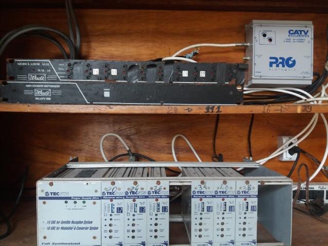 Barato!! Central de TV + Modulador + Amplificador