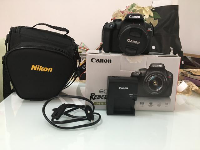 Canon T100 Zerada e na Garantia - Foto 4