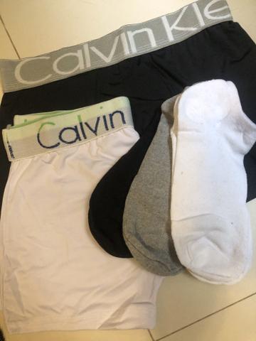 Kit 2 cuecas e 3 meias
