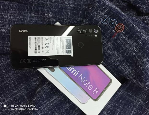 Xiaomi Redmi Note 8 128gb/4gb Global Com 6 Meses De Garantia Cor Preto - Foto 3