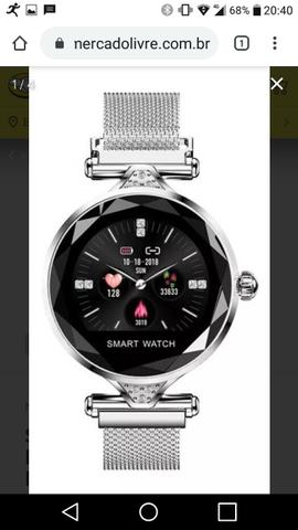 Smartwatch h1 feminino - Foto 2
