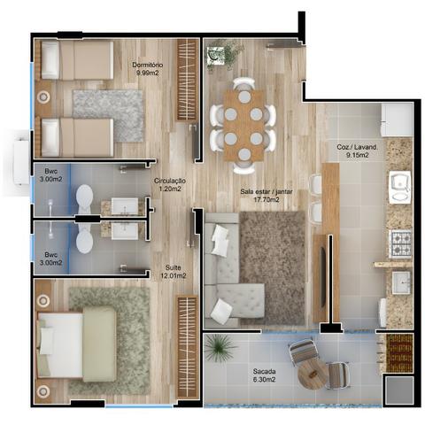 VA-Lindo apartamento em Camboriú! Confira! - Foto 2