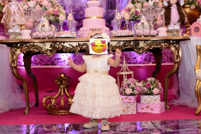 Vestido de Festa Princesa, bordado a mão - Foto 3