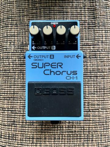 Pedal Boss Chorus Ch1 Praticamente Zero