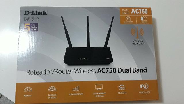 Roteador D-Link DIR-810 AC750 Dual Band