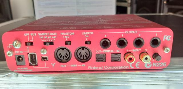 Interface Áudio Roland Edirol FireWire - Foto 3