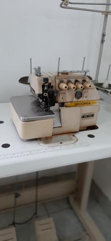 Máquina de costura interlock industrial