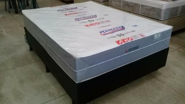 Conjunto box casal por apenas 1299 e ganhe cabeceira de brinde