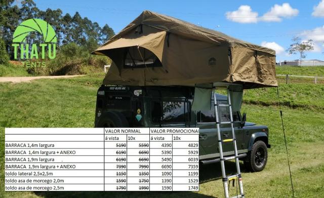 Barraca de teto automotiva Thatu - Foto 2