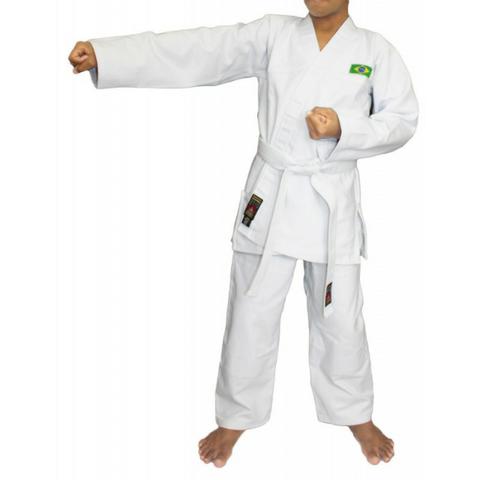 Kimono Karatê infantil M3 Branco produtos novos e embalados - Foto 3